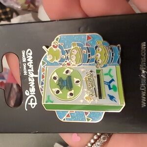 Extremely Rare Toy Story Aliens Arcade Hong Kong Disneyland Pin